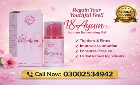 18 Again Gel Vaginal Gel in Pakistan