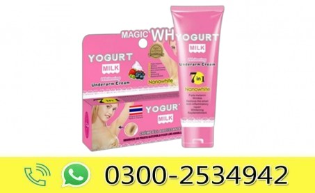 7 In 1 Underarm Magic White Yogurt Milk Cream in Pakistan