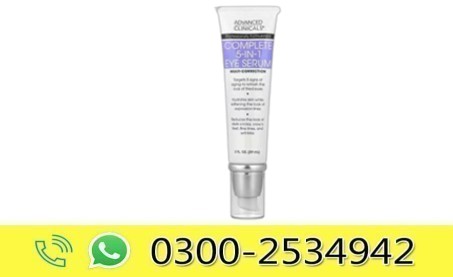 Advanced Clinicals Complete 5-in-1 Eye Serum in Pakistan
