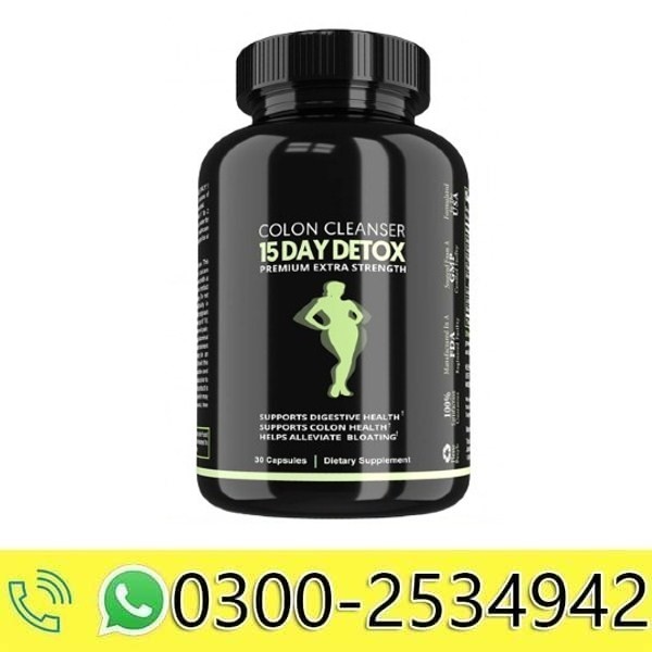 Colon Cleanser 15 Day Detox Capsule in Pakistan