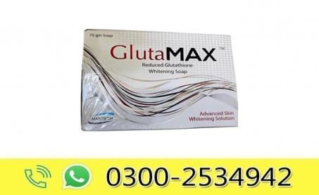 GlutaMax Whitening Soap 75gm